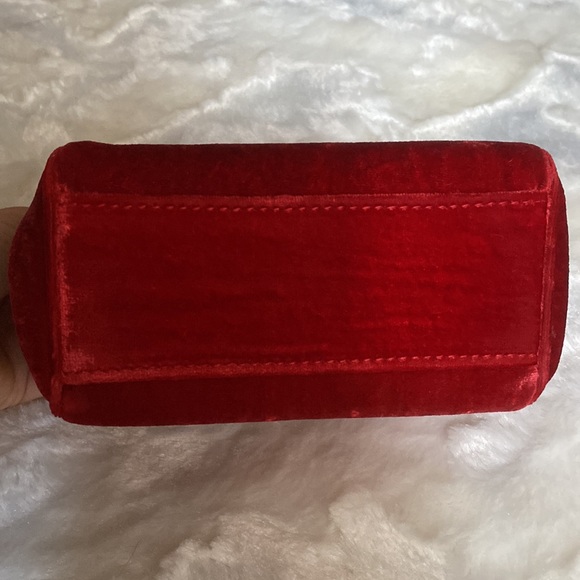 Authentic Dolce & Gabbana Velvet Micro Sicily Bag and Shoes - Picture 12 of 16